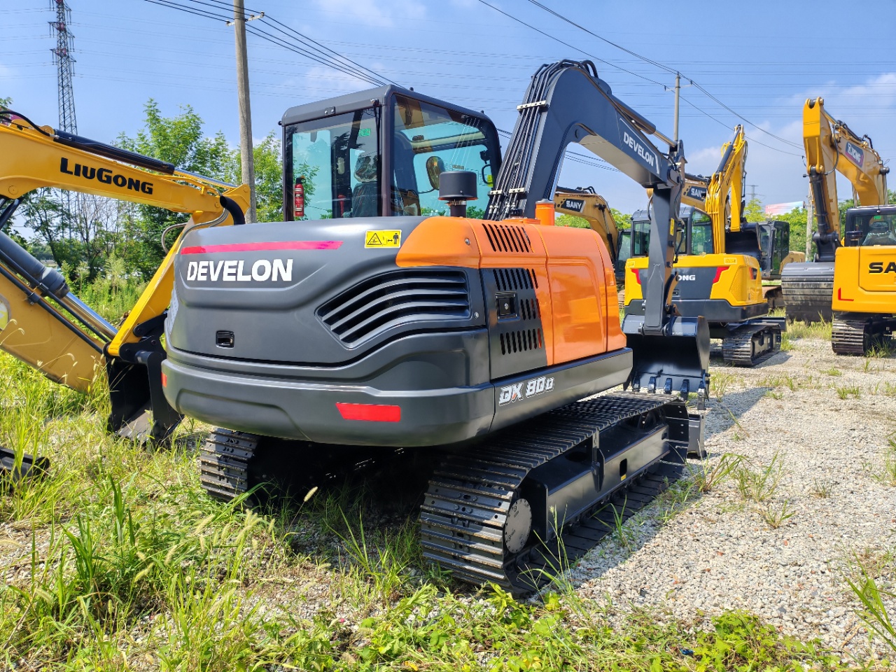 2026 0H Mini excavator Develon DX80D-10